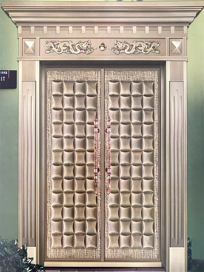 豪華銅門