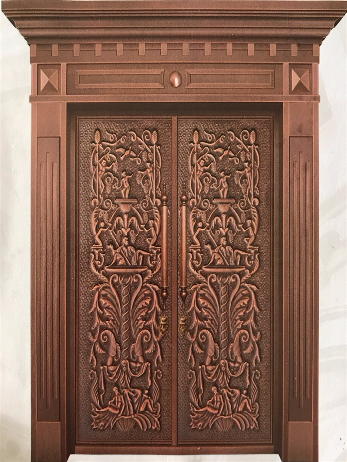 豪華銅門